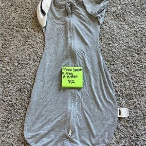 Love to Dream Grey Aluminium Swaddle